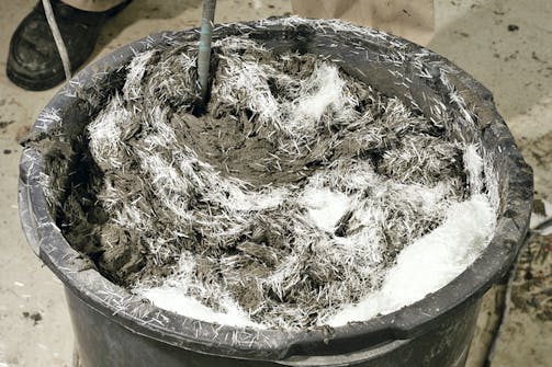 Blanda betong: Färger och fibrer Blanda betong: Färger och fibrer